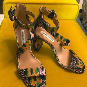 Ankle buckle sandals